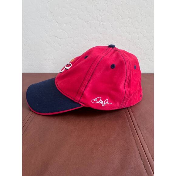 Dale Earnhardt Jr Budweiser #8 NASCAR Red Blue Nu-Fit Chase Authentics Hat Cap - Picture 4 of 5